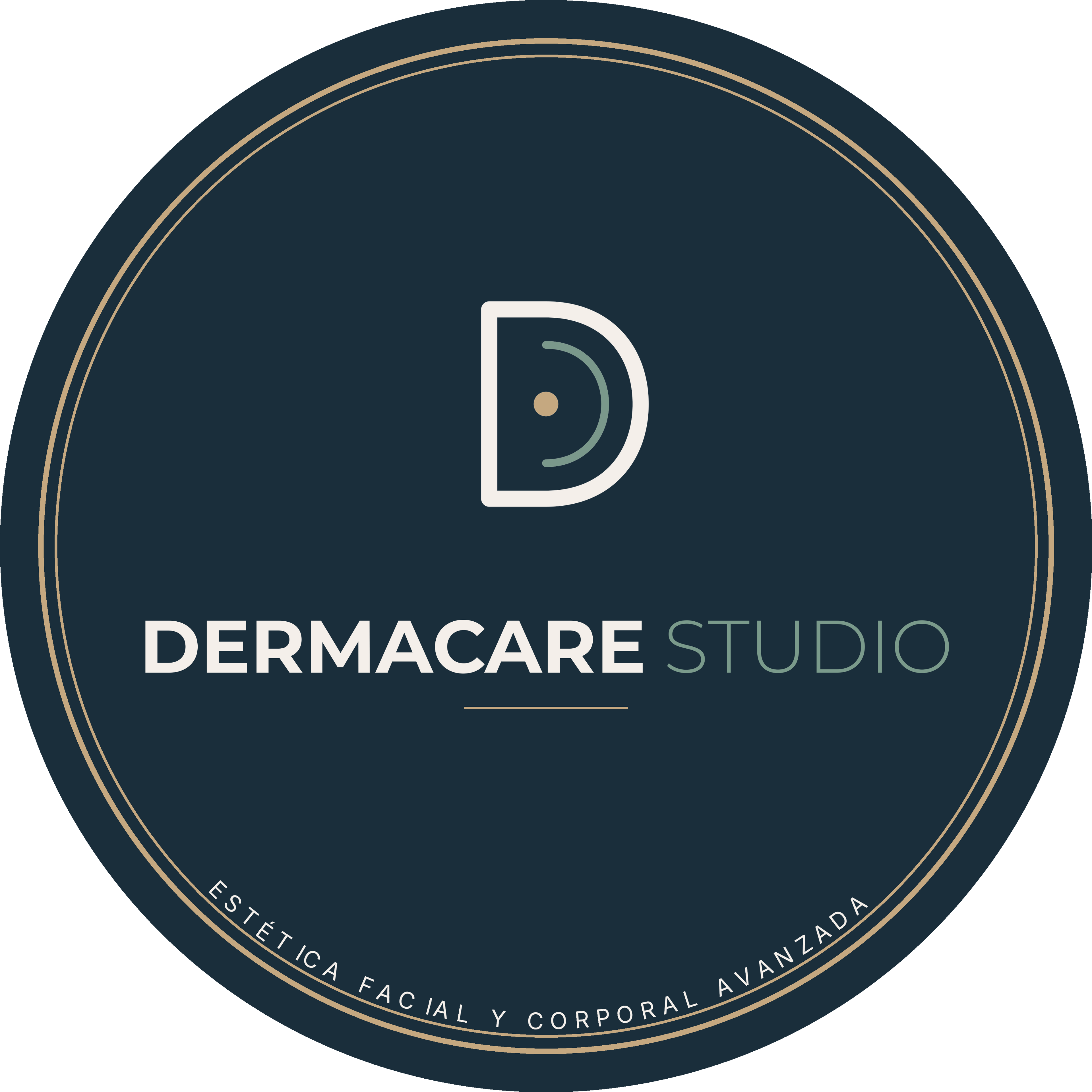 Emblema de Dermacare Studio, estética facial y corporal avanzada en Mataderos, Ciudad Autónoma de Buenos Aires